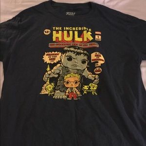 Funko X Marvel incredible Hulk tee mens Med
